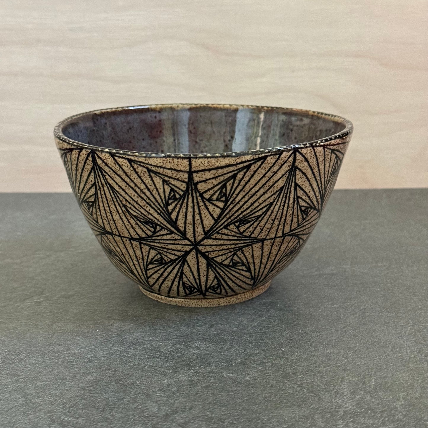 Ginkgo Lines Bowl