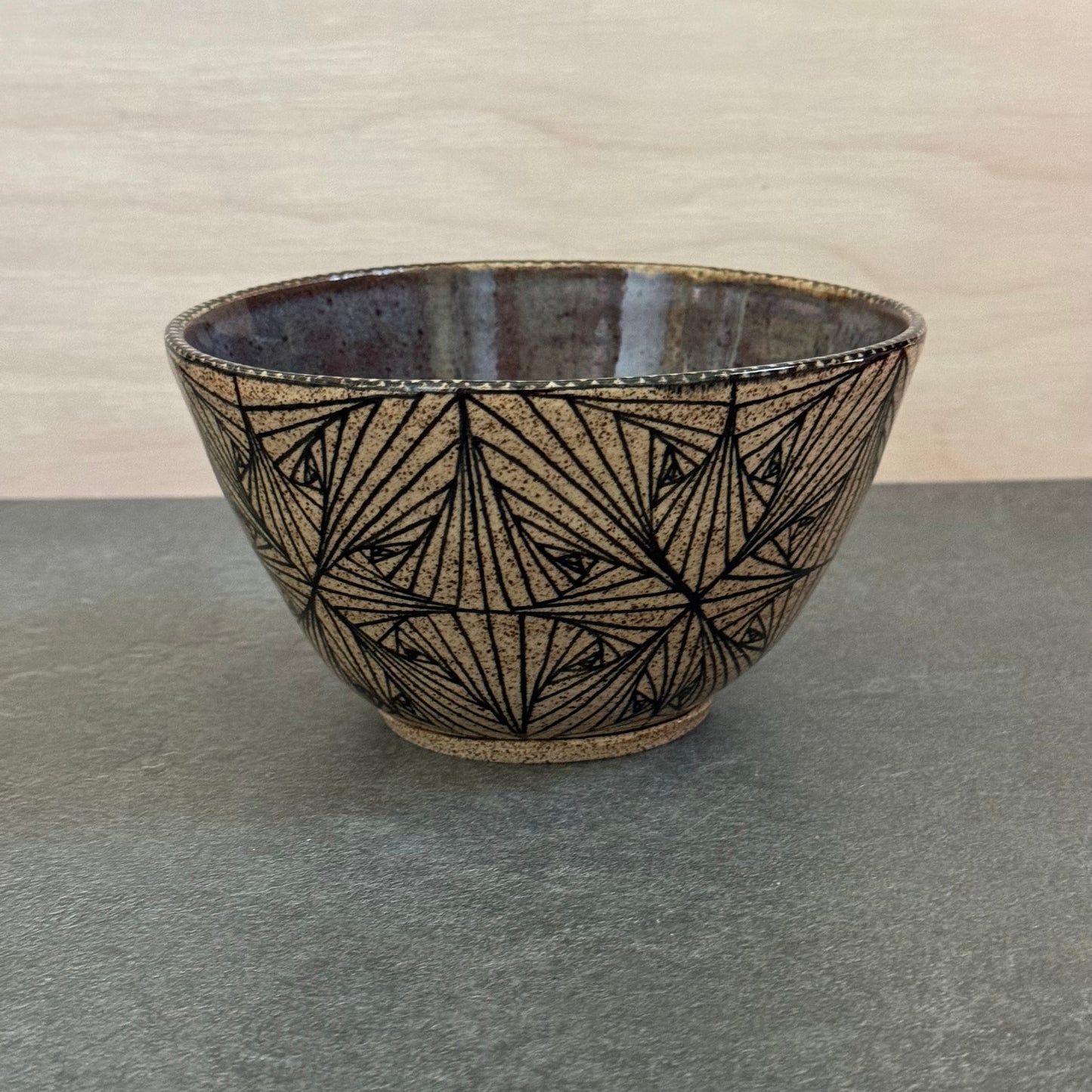 Ginkgo Lines Bowl