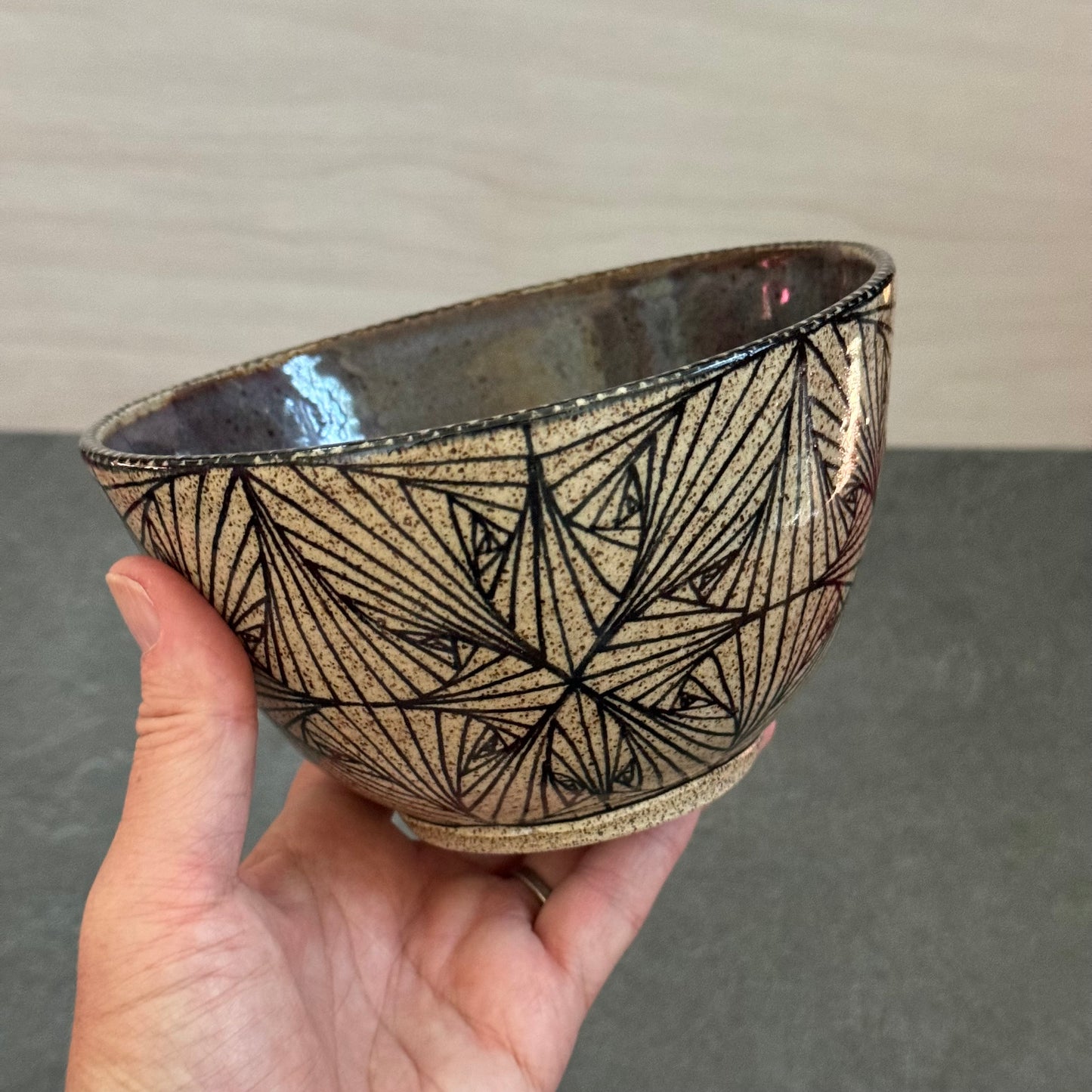 Ginkgo Lines Bowl