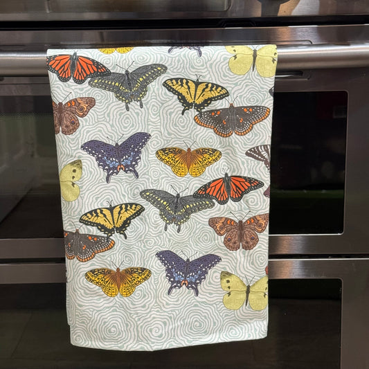 Bevy of Butterflies Tea Towel