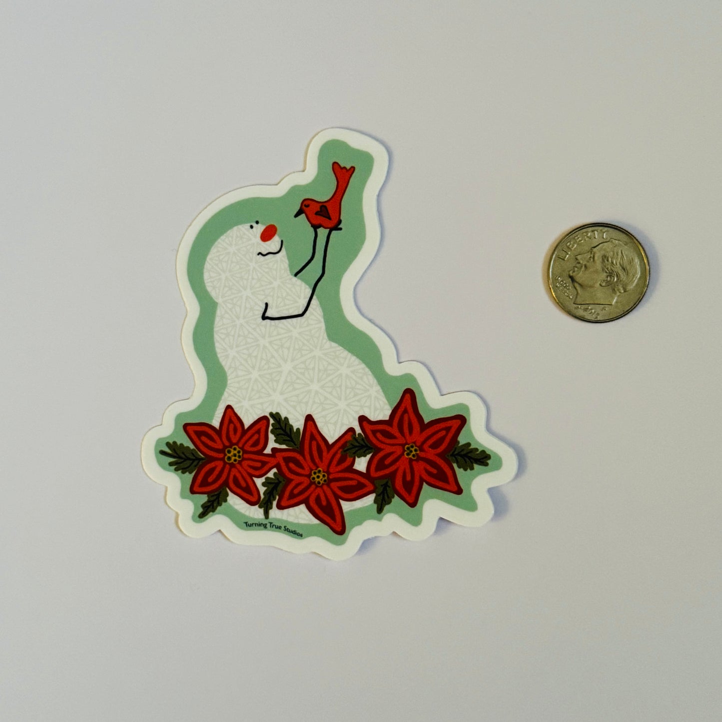 Snowman Sticker